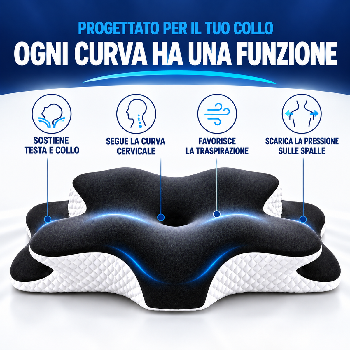 CUSCINO ERGONOMICO