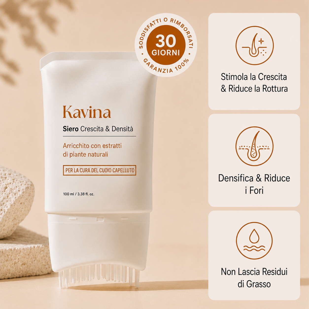 Kavina Glow-  Cura capillare coreana
